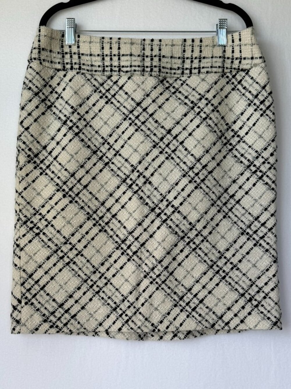 WHBM Wool‑Blend Mini Skirt – Size 10